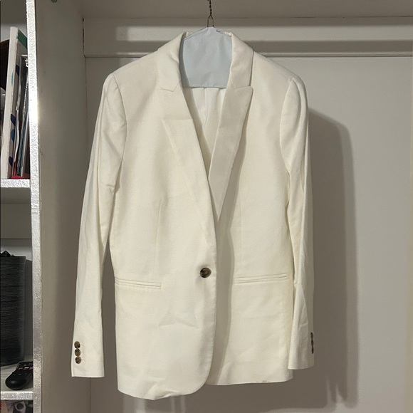 J. Crew Jackets & Blazers - J. Crew Classic Cream Blazer